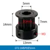 Polea síncrona 2GT para impresora 3D, polea de transmisión dentada 16/20, polea de accionamiento para motor paso a paso mecánico gt2