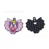 Serie de Halloween Calabaza Murciélago Cabeza de Fantasma Adornos para la Cabeza Accesorios Colgante de Aleación DIY Cadena para Teléfono Colgante para Llavero