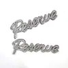 Pegatinas de Letras del Alfabeto Inglés con Pedrería, 6 Cuentas de Perla Grandes con Letras, 26 Letras Pequeñas con Pedrería, Accesorios para Joyería DIY