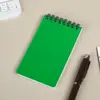 Caderno com Encadernação Espiral em Estoque, Caderno Simples Espesso Personalizado para Reuniões de Escritório, Bloco de Notas com Pauta Específico para Estudantes com Acabamento Fosco