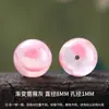 Cuentas Sueltas de Cristal Natural Cristal Rosa de Alta Calidad al por Mayor Hecho a Mano DIY Cuentas Rojo Sangre de Paloma para Ensartar Pulsera de Cuentas Redondas