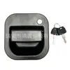 Conjunto de cerradura de puerta de cabina Kobelco SK200 210 250 260 350-10, manija exterior de tracción, bloque de cerradura, manija interior