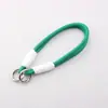Cordón para Teléfono Sencillo de Doble Hilo para Hombres y Mujeres, Esquema de Color Dopamina, Tejido a Mano, Correa Versátil para Exteriores Anti-Pérdida