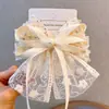 Pasador de Moño Fresco y Sencillo con Cinta para Cabello Suelto, Pasador de Cola de Caballo de Moda, Accesorio para el Cabello Súper Hada Popular Estilo Princesa
