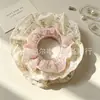 Scrunchie de renda floral direto da fábrica, elástico de cabelo versátil estilo casual, faixa de cabelo, corda de cabelo