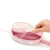 Riñonera Linda Transfronteriza Feihong con Estampado de Alto Valor en Forma de Corazón, Bolsa de Almacenamiento Deportiva Linda Portátil de Gran Capacidad
