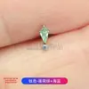 Brincos de Liga de Titânio F136 Pedra de Pipa Frasco Mágico Rosca Interna Haste para Osso da Orelha Haste para Nariz Joia de Piercing de Titânio G23 Haste para Lábio