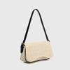 2026 Verão Nova Bolsa de Palha Feminina Bolsa de Mão Bolsa de Ombro Moda Bolsa Feminina Nicho Francês Bolsa Tecida de Ombro