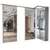 Sala de Conferencias Cristal Templado de Seguridad Mampara Móvil Pantalla Sellada Insonorizada Aula Hotel Habitación Privada