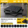 Esterilla de goma para suelo de gimnasio, zona de entrenamiento de fuerza, suelo de fitness resistente a impactos y absorbente de impactos, alfombrilla protectora reductora de ruido para mancuernas y cinta de correr