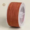 Corda Redonda Pequena 2mm 3mm Pulseira Artesanal Cordão para Colar Cordão para Pingente Fio para Joias Cordão DIY Venda por Atacado