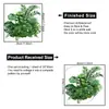 Papel de Parede de Planta Verde Fresca, Folha de Tartaruga, Rabanete Verde, Adesivos de Plantas Aquáticas, Pintura Decorativa para Casa, Quarto, Banheiro, Adesivos para Vaso Sanitário