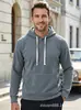 Nueva Sudadera con Capucha para Hombre con Múltiples Bolsillos y Cremallera, Chaqueta Moderna NFL con Estampado 3D, Forrada de Polar y Engrosada Otoño
