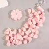 Esponja Gota d'Água para Pó, Esponja de Maquiagem Descartável, Almofada de Ar, Bloco de Esponja para Unhas de Uso Duplo Seco e Úmido