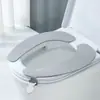 Cojín Impermeable para Asiento de Inodoro, Adecuado para Todas las Estaciones, Modelo de Invierno, Anillo Adhesivo para Asiento de Inodoro Doméstico Modelo Nuevo