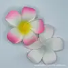 Pasador de Plumeria Vacaciones Hawaianas Playa Traje de Baño Sesión de Fotos Flores Decorativas DIY Fabricante En Stock Flores Artificiales