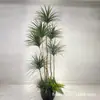 Alta Imitação Nórdica Sangue de Dragão Ferro Madeira Milenar Árvore de Bambu Dragão Árvore de Ferro Planta de Simulação Planta para Sala de Estar Hotel
