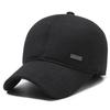 Gorra de béisbol gruesa, cálida y resistente al frío con forro polar para personas mayores con protección para los oídos para otoño e invierno, gorra para hombre para personas mayores, gorra para exteriores