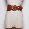 Faja Extra Ancha Estilo Coreano para Mujer Vestido Clásico de Concha Traje Decorativo Abrigo Suéter Falda Versátil Cinturón para Mujer