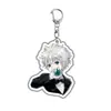 Llavero Acrílico Anime Hunter X Hunter Ilumigeki Gon y Killua Mercancía para Hombres y Mujeres Estudiantes en Stock Colgante