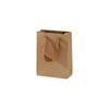 Bolsa de papel kraft grande vertical, bolso publicitario, embalaje para llevar, regalo, tienda de ropa, leche, tienda de té, logotipo