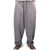 Calças Bloomers Masculinas Soltas de Algodão e Linho Casuais Soltas Calças Taoístas Estilo Chinês Calças Longas Masculinas de Linho com Perna