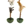 Brinquedo de Gato Roly-poly com Erva-de-Gato Varinha Provocadora Autoentretenimento Descompressão Brinquedo para Gato Varinha de Mastigar Varinha Provocadora Brinquedo para Gato Atacado