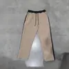 La nueva colección de otoño/invierno de Amazon: pantalones deportivos casuales para hombre con franjas laterales, forro polar, cintura elástica y diseño de pierna recta