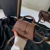 Bolso de Mano Simple y Elegante de Color Sólido Nuevo Otoño Temprano 2026 Versátil Estilo Ins Pequeño Cuadrado de Hombro Cruzado Versión Coreana para Mujeres