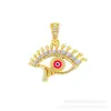 Fábrica de Origen, Venta al por Mayor en Stock, Accesorios para Joyería con Microincrustaciones de Cobre, Colgante de Ojo con Goteo de Aceite, Accesorios para Collares, Accesorios para Pulseras