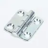 Bisagra plegable de acero inoxidable 253-1-4A Bisagra para puerta de armario Caja de distribución Enclosure Bisagra cuadrada avellanada brillante 252