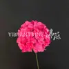 Flor de hortensia artificial grande de un solo tallo de alta gama para decoración de sala de estar, centro de mesa, accesorio de arreglo floral para mueble de TV