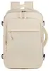 Mochila de Gran Capacidad que se Puede Llevar a Bordo, para Viajes de Negocios y Viajes Cortos, Bolsa de Almacenamiento Simple de Color Sólido, Mochila Resistente al Desgaste para Hombre, Bolsa para Computadora