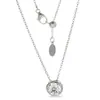 Bestseller de transmisión en vivo transfronteriza de Douyin: Collar de moissanita de burbuja D-color GRA en plata S925, una pieza ligera, lujosa y de moda para mujer