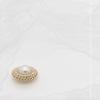 Botón de Perla de Moda Exquisito Botón de Diamante de Alta Gama Pequeño Estilo Chanel Vestido Superior Suéter Abrigo Botón Decorativo