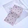 Tecido de Veludo Cotelê Estampado Estilo Menina com Scrunchie Feito à Mão Anel de Polegar Tira de Tecido DIY Scrunchie Feito à Mão Prendedor de Cabelo