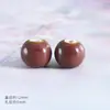 Cuentas de Cerámica Esmaltada con Forma de Flor de 12 mm de Colores Accesorios para Pulseras de Agujero Grande Piezas Pequeñas Cuentas Sueltas Accesorios para Joyería DIY
