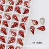 Pedras de Strass Gota d'Água de Cristal Dongzhou K9 Joias Orelha de Coelho Vestido Acessórios de Casamento Strass Brilhante Unhas Artísticas Strass