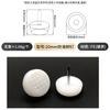 Clavo de pie de sofá blanco, clavo de plástico para muebles, clavo de nailon que aumenta la altura, a prueba de humedad, clavo a prueba de humedad, clavo para mesa y silla, clavo para muebles, clavo para gabinete