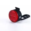 Kit de Luzes Dianteira e Traseira para Bicicleta Mountain Bike Carregamento USB 4 LEDs Luz Dianteira Luz Traseira de Advertência Acessórios de Ciclismo