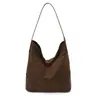 Bolso de Hombro Versátil de Moda Vintage para Mujer, Bolso Tote Nuevo de Otoño 2026 para el Trabajo, Bolso Casual Plegado para Mujer