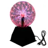 Lámpara de cristal de bola de plasma bola de luz eléctrica bola mágica de inducción táctil bola mágica de relámpagos bola de iones electrostáticos 345678 pulgadas