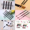 Palito Multifuncional para Sombra de Ojos Pincel para Sombra de Ojos Doble Punta Mini Portátil Pincel de Algodón de Látex Pincel Desechable para Maquillaje Herramienta de Belleza