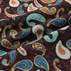 Tela Jacquard Étnica Paisley Personalizada con Textura 3D para Bolsos, Cojines, Almohadas, Chaquetas y Ropa