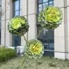 3 Peônias Coloridas Pequenas, Flores Artificiais, Flores Falsas para Casamento e Decoração de Casa, Atacado