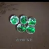 Cuentas de Vidrio Dorado Luminoso Arena Cuentas Sueltas Cristal Transparente Redondas Accesorios para Joyería Hecha a Mano DIY Material para Pulseras