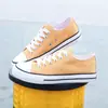 Zapatos de lona de caña baja de primavera para niños y estudiantes, zapatos casuales versátiles de tela estilo coreano, ins vintage, zapatillas de skate de los años 70, zapatos de moda para mujer