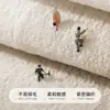 Alfombrilla de baño Absorbente Antideslizante Felpudo Alfombra de Cachemira Pediluvio para Ducha Lavabo de Inodoro Hogar