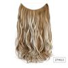 Peruca mulheres longo cabelo cacheado onda grande uma peça clipe cabelo adicionar fofa natural UV extensão de cabelo de peruca em estoque