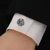 Gemelos Europeos y Americanos de Cobre con Nuevo Giro, Accesorios de Camisa Estilo Francés, Pines de Puño para Traje de Hombre y Mujer, Regalos de Negocio, En Stock